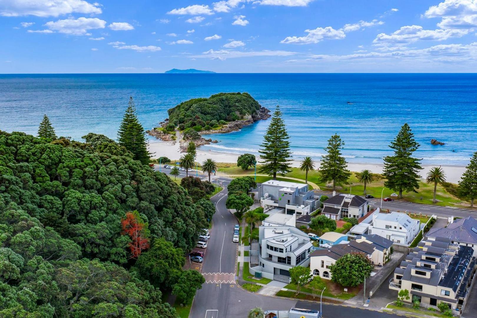 Pacific Escape - Downtown, Beach & Sea Views Mount Maunganui Zewnętrze zdjęcie